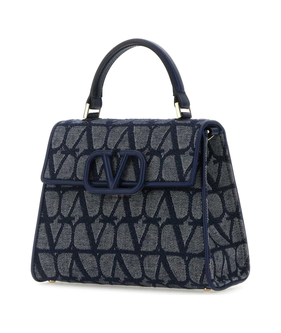 ◆VALENTINO GARAVANI◆Vlogo Toile Iconographe ハンドバッグ◆ Valentino Garavani Medium VLogo Signature Toile Iconographe