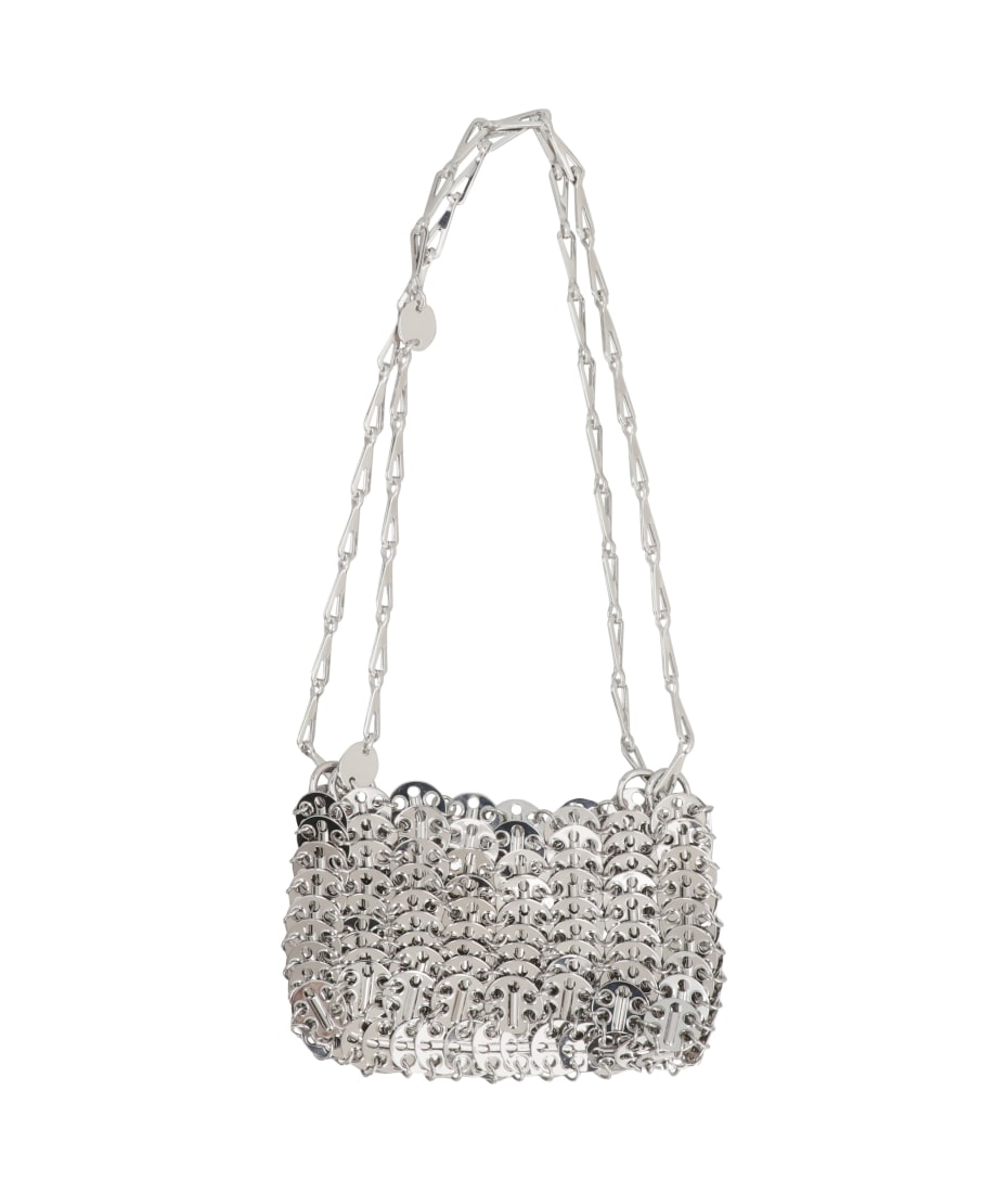 1969 Ball Metal Shoulder Bag in Silver - Rabanne