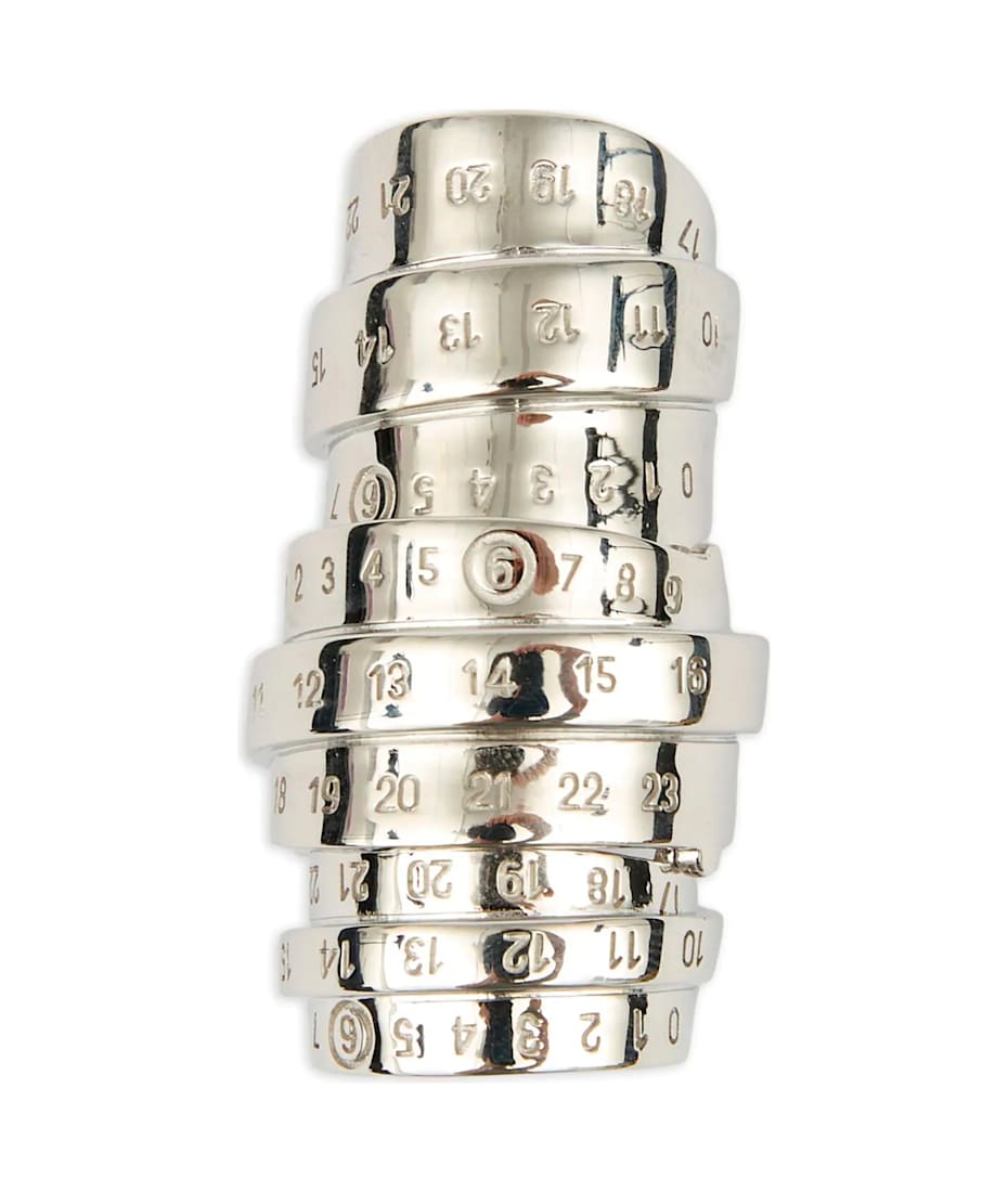 指輪・リング Maison Margiela ANELLO CON NUMERIC SIGNATURE MM6 Maison Margiela 'numeric' Ring | italist