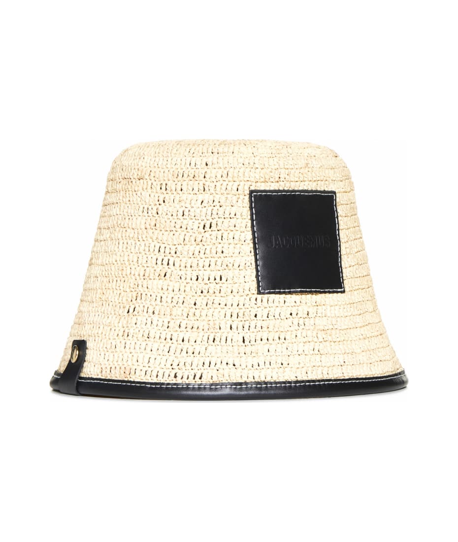 帽子・その他 JACQUEMUS HAT (245AC6423060 990) Jacquemus Black Cotton Cap for Men – LOZURI®