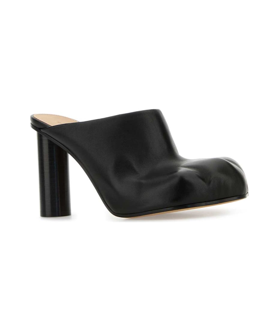 パンプス Jw Anderson Black Nappa Leather Paw Mules J.W. Anderson Black Nappa Leather Paw Mules | italist