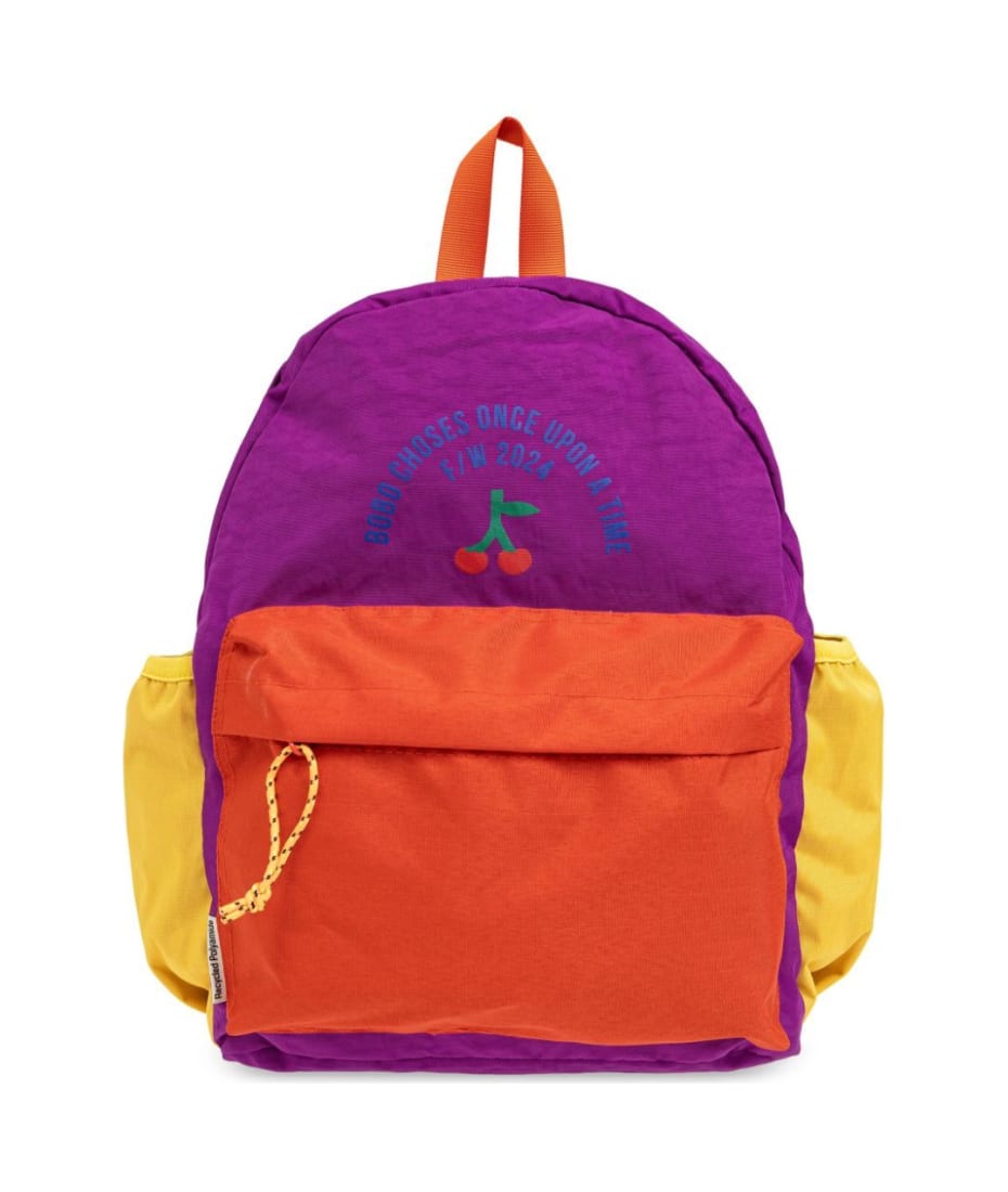 Bobo Choses Bobo Cherry Color Block Backpack | italist