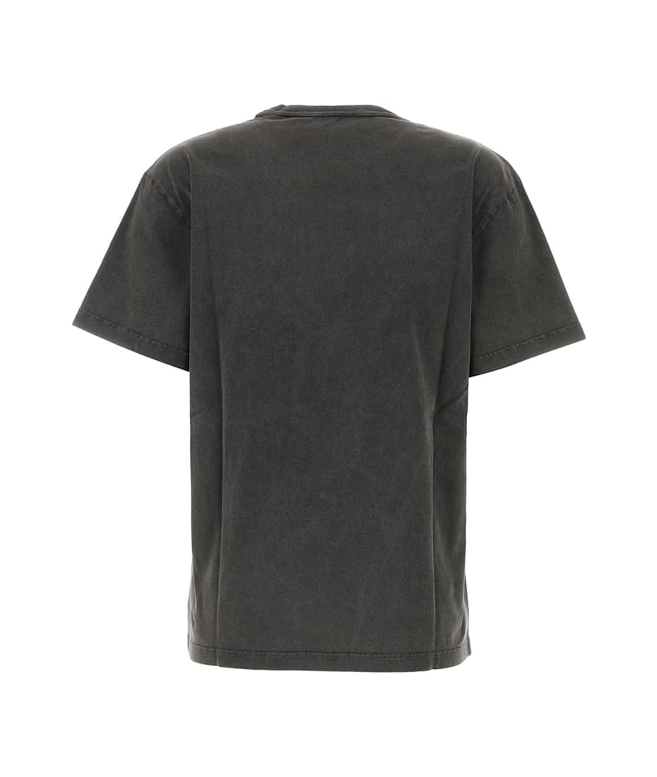 Tシャツ・カットソー Alexander Wang Dark grey cotton t-shirt (4CC4241515 208A) T by Alexander Wang Dark Grey Cotton T-shirt | italist