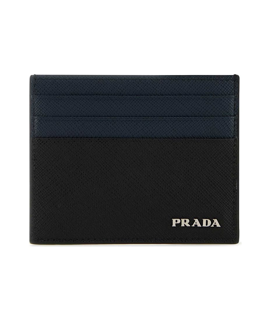 Two-tone Leather Card Holder