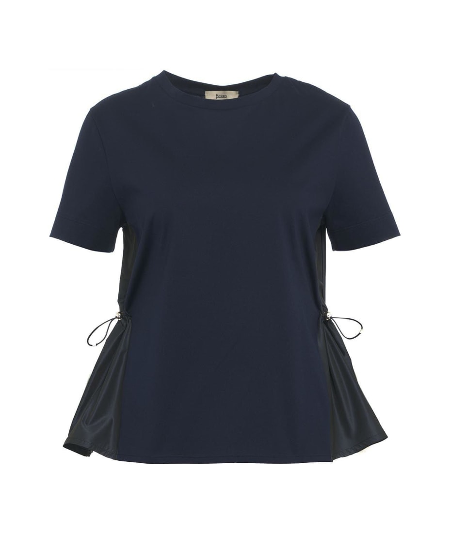 【送料&関税込】Herno Stretch Cotton Jersey T-shirt Herno Stretch Cotton T-Shirt In Black - 28% Off | Editorialist