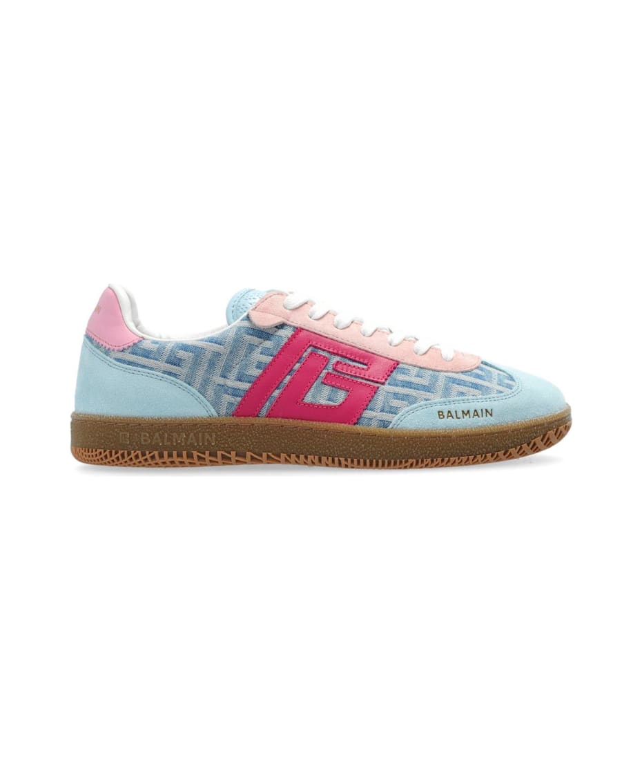 Balmain Swan Monogram Sneakers | italist