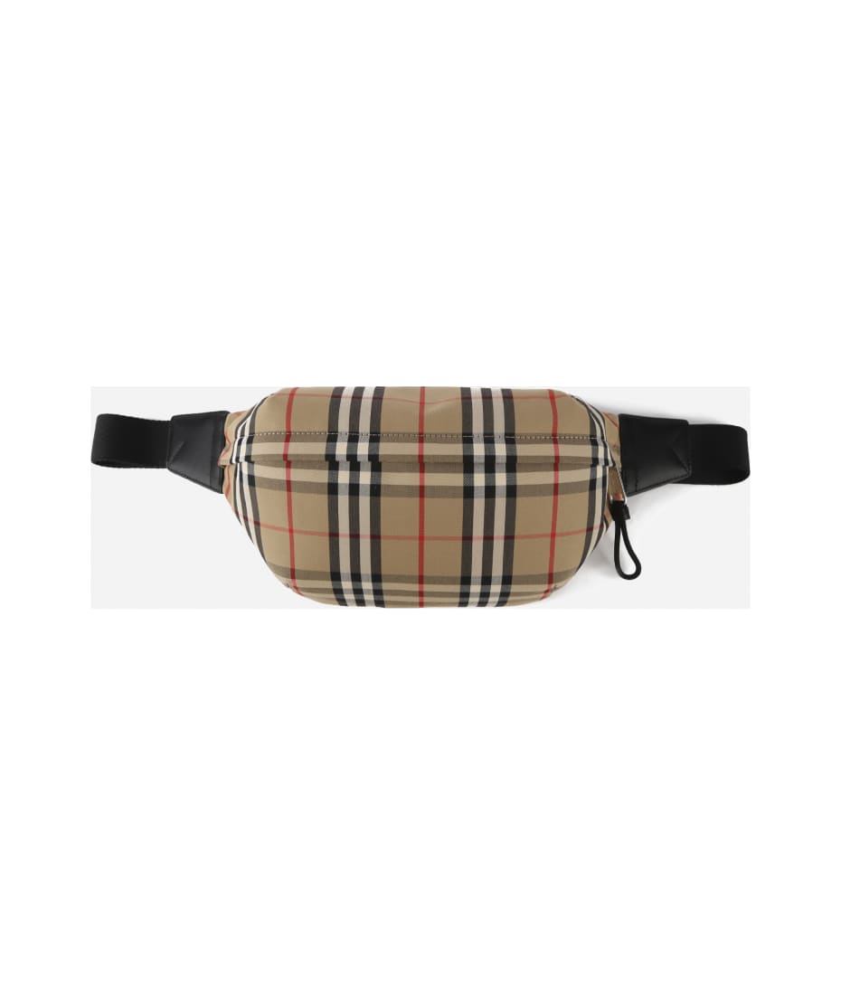 Burberry Check Print Canvas Belt Bag | italist