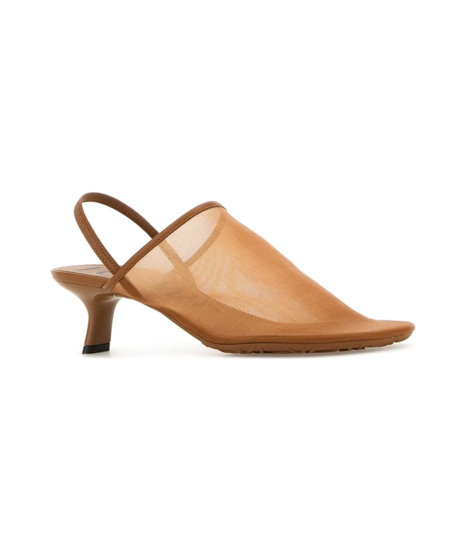 【送料&関税込】Loewe Orange Mesh Petal Pumps Loewe Orange Mesh Petal Pumps | italist