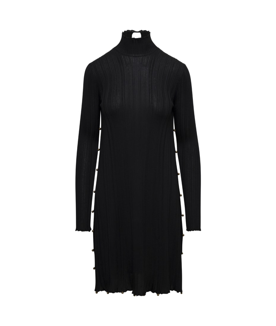 a line knit dress pattern A-Line Multi-Stitch Knit Dress main image 1