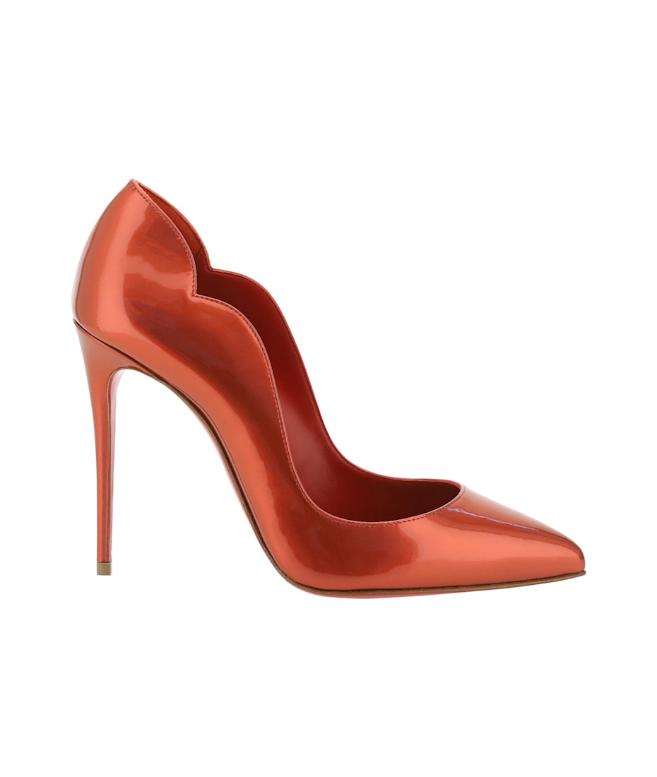 【CHRISTIAN LOUBOUTIN】 Hot Chick pumps Hot Chick - 100 mm Pumps - Patent calf leather - Black