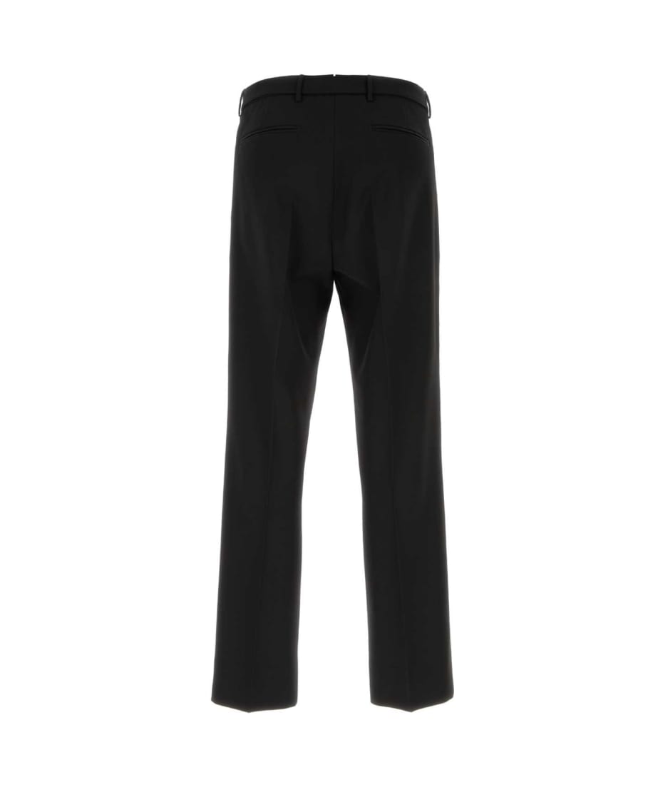Prada Black Wool Pant - NERO