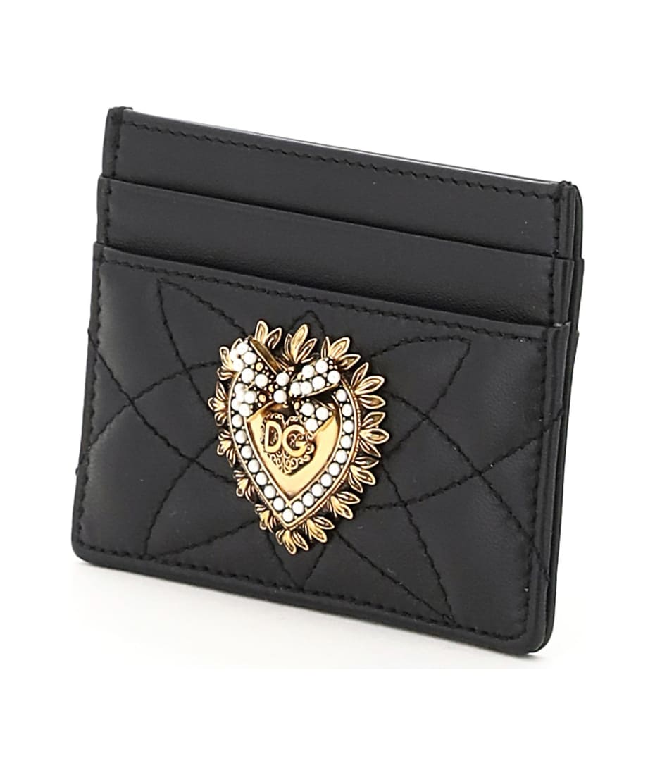 Dolce & Gabbana 'Devotion’ card holder Devotion card holder in Red for Women | Dolce&Gabbana® US