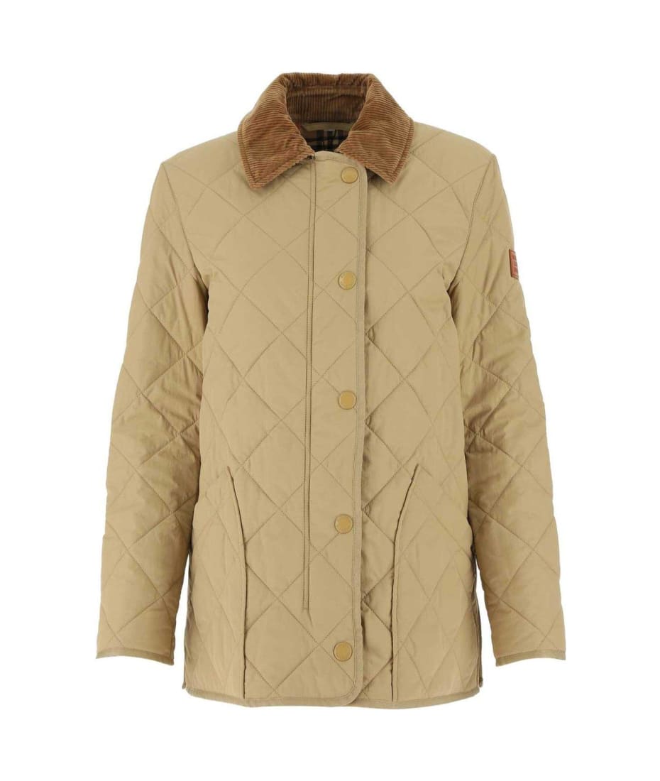 Burberry Diamond Quilted Buttoned Jacket | italist
