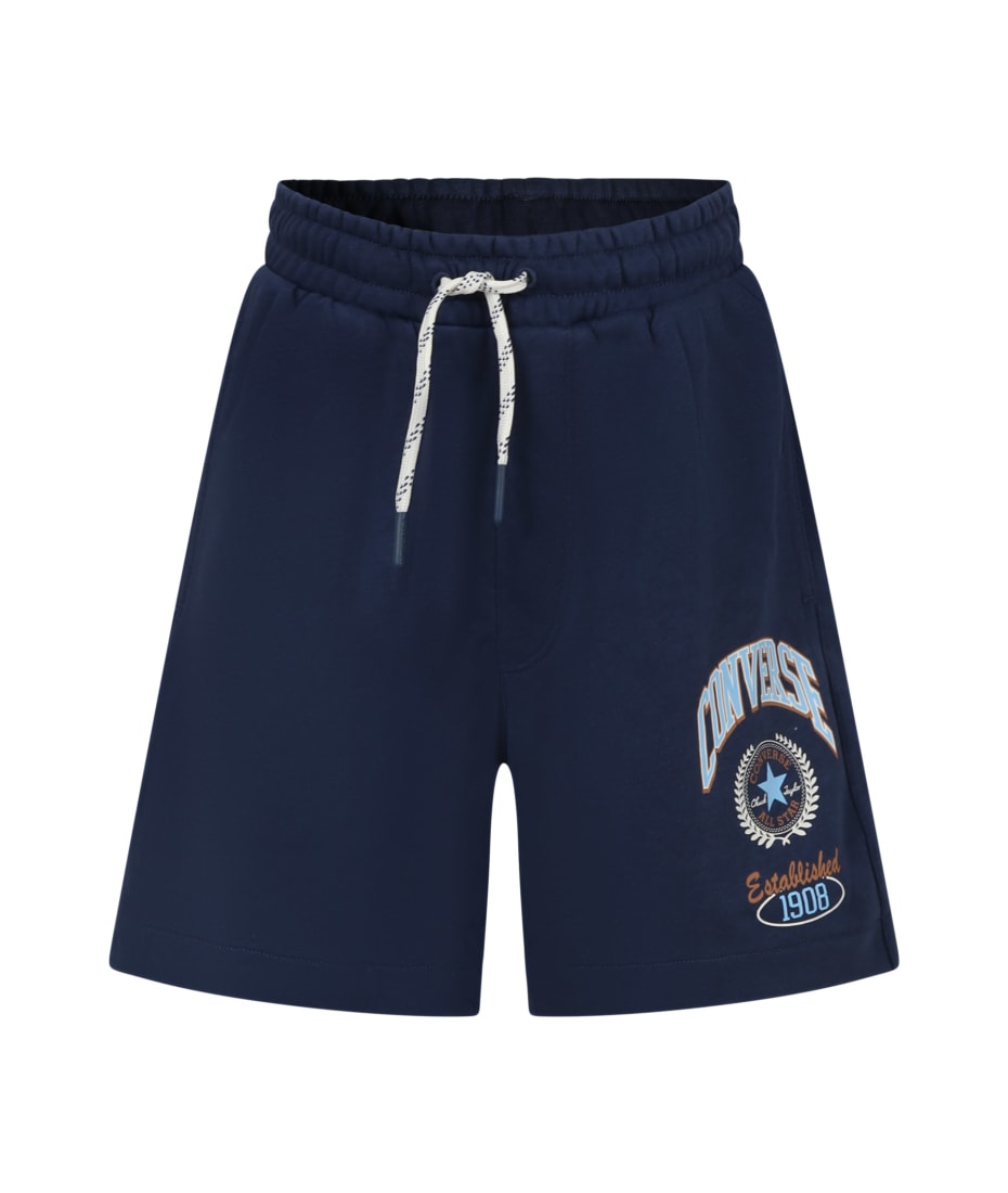 Blue converse shorts hotsell