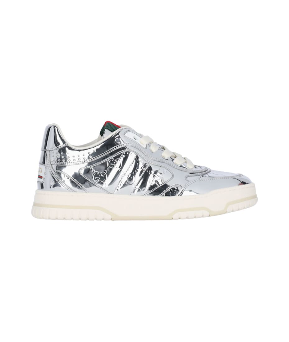 GUCCI レディース Re-Web デニムスニーカー イタリア製 Gucci