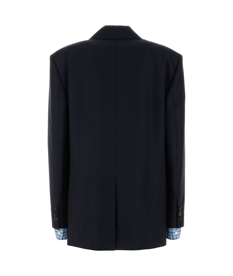 ジャケット・アウター 00s miu miu archive navy Tailored jacket Miu Miu Jacket, Size M International