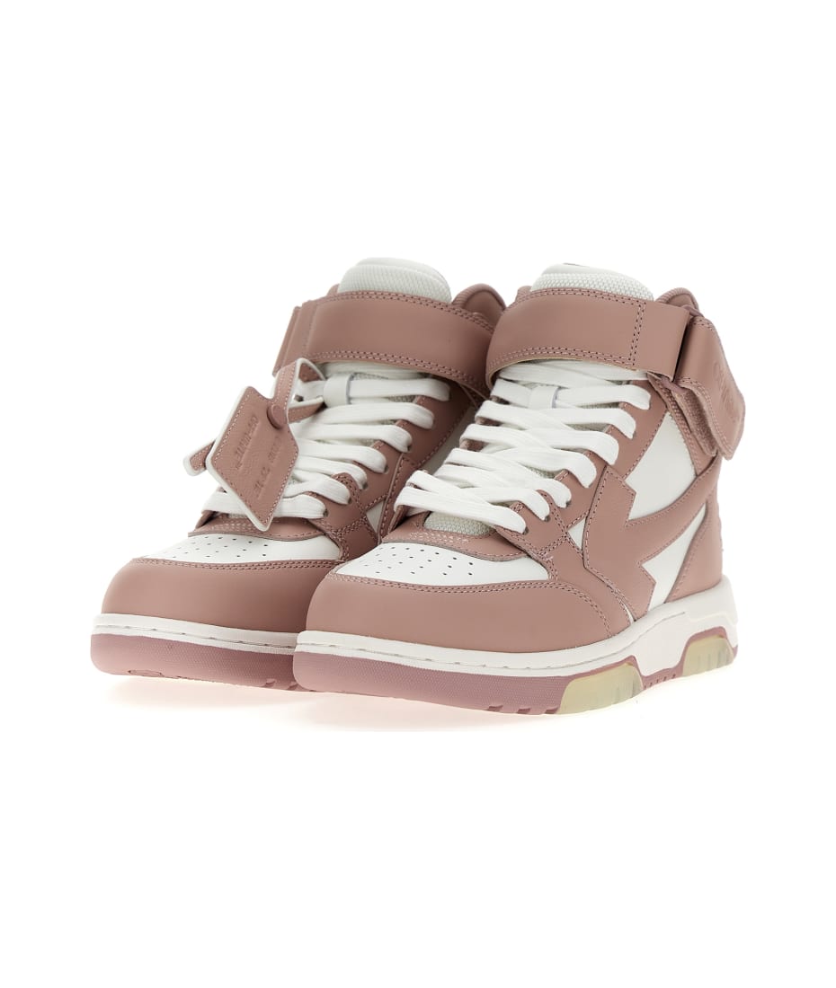 Off-White 'out Of Office Mid Top Lea' Sneakers | italist, ALWAYS