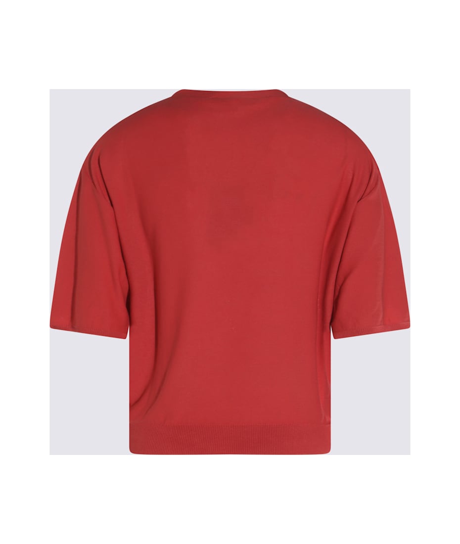 Tシャツ・カットソー ANTONELLI FIRENZE RED LINEN T-SHIRT Antonelli Red Linen T-shirt | italist