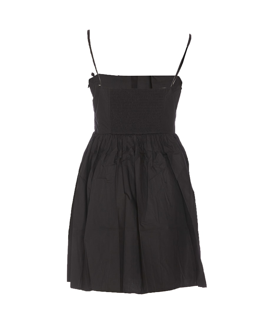 Ganni ■[EXCLUSIVE] Cotton Poplin Strap Dress - Heather Ganni Cotton Poplin Strap Dress | italist
