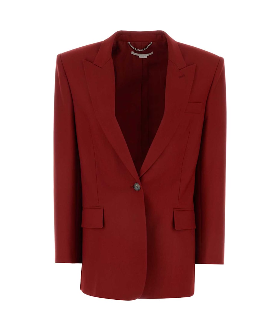 【送料&関税込】Stella McCartney Tiziano Red Wool Blazer Stella McCartney Tiziano Red Wool Blazer – LOZURI®