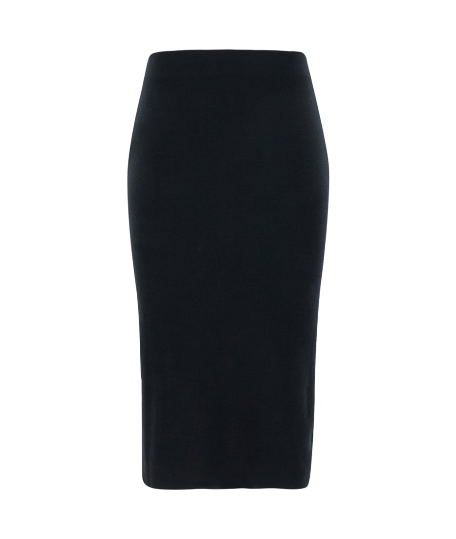 Black midi pencil skirt for sale best sale