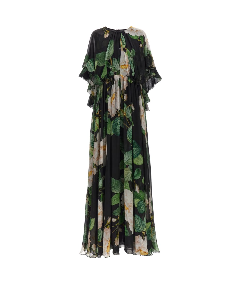 ワンピース Giambattista Valli 'Giant Bloom' floral print dress Giambattista Valli Giant Bloom Floral Print Dress