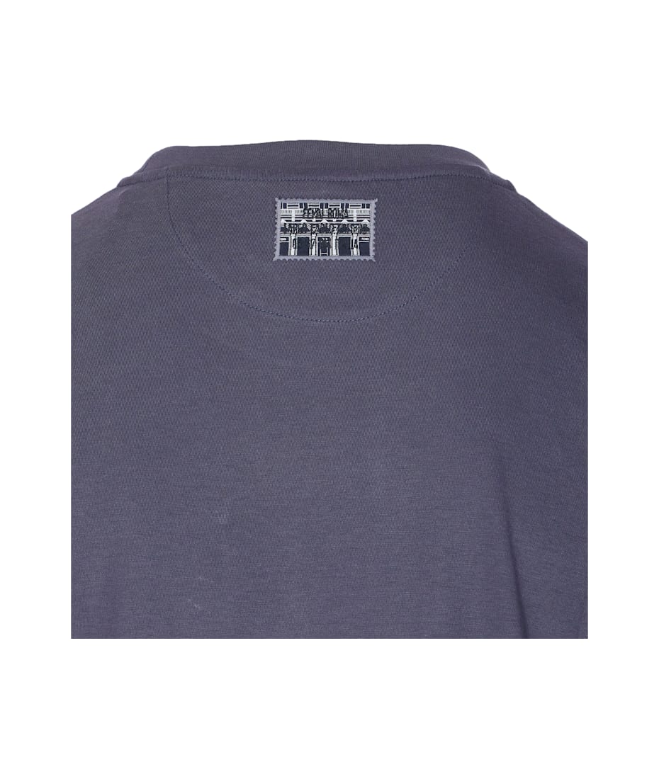 【関税込み】fendi Postcards' T-shirt Fendi Ff postcards logo print cotton t-shirt available on