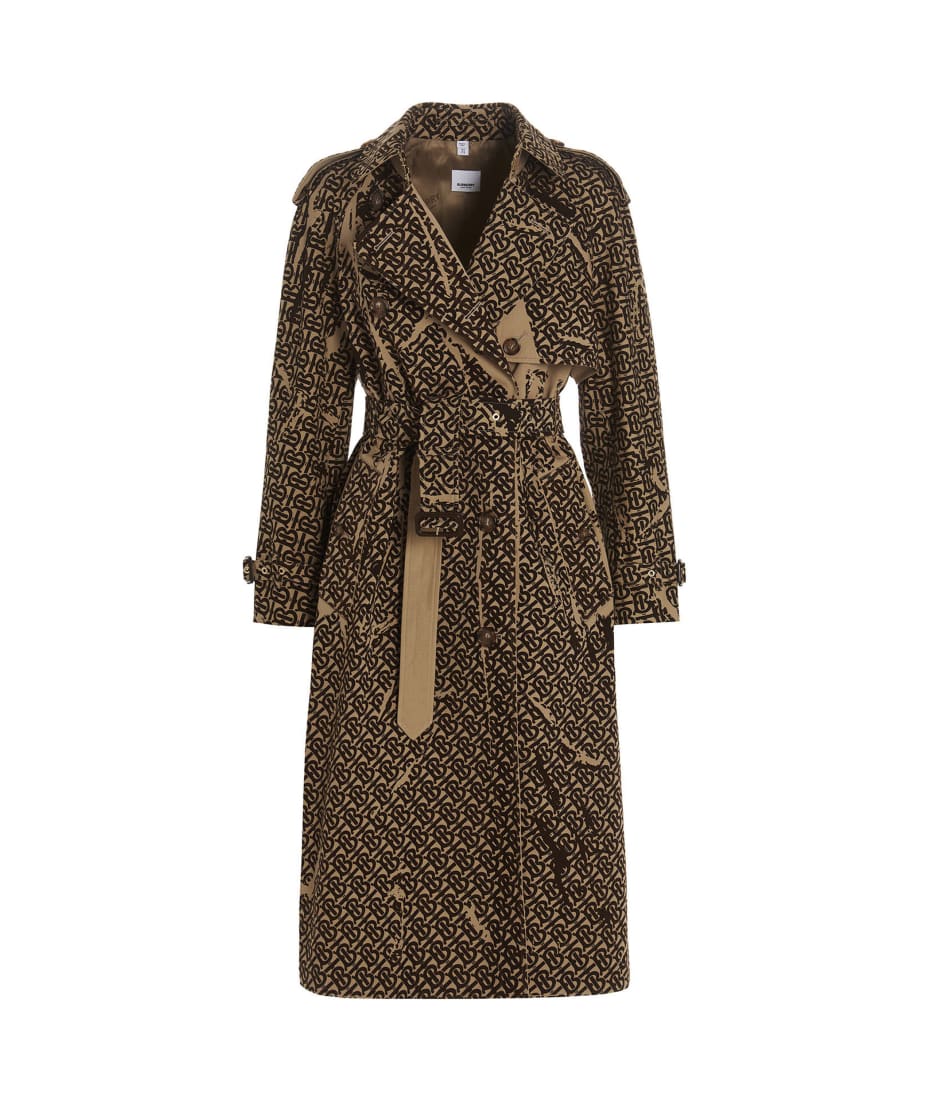 burberry monogram trench coat