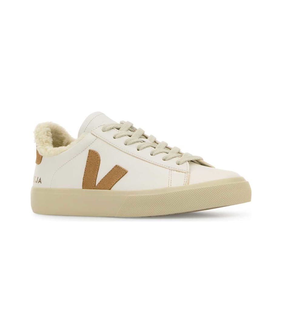 スニーカー Campo Winter Sneakers - Veja - Leather - White Veja White Leather Campo Winter Sneakers | italist