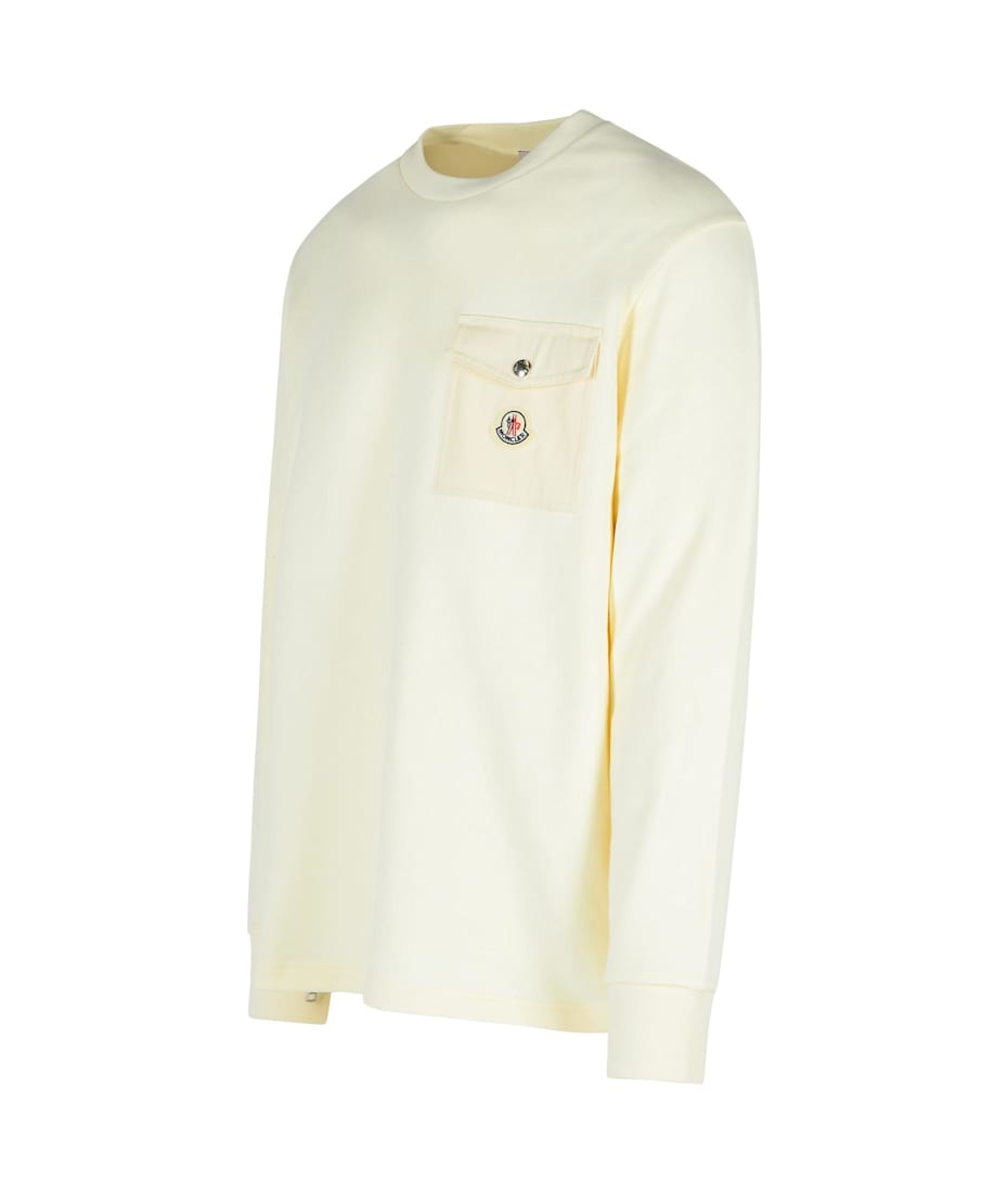 Beige Cotton Sweatshirt