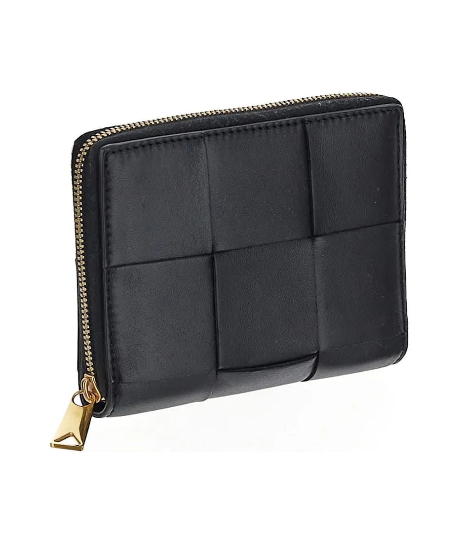 Bottega Veneta Compact Cassette Zip Around Wallet | italist
