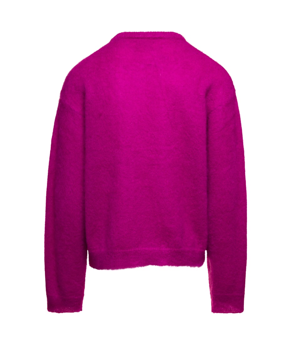 ERL Unisex Kiss Mohair Intarsia Sweater Knit | italist