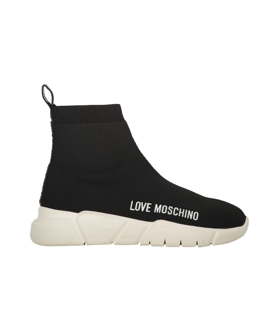 Love Moschino Knitted Sock-style Sneakers italist, ALWAYS LIKE A