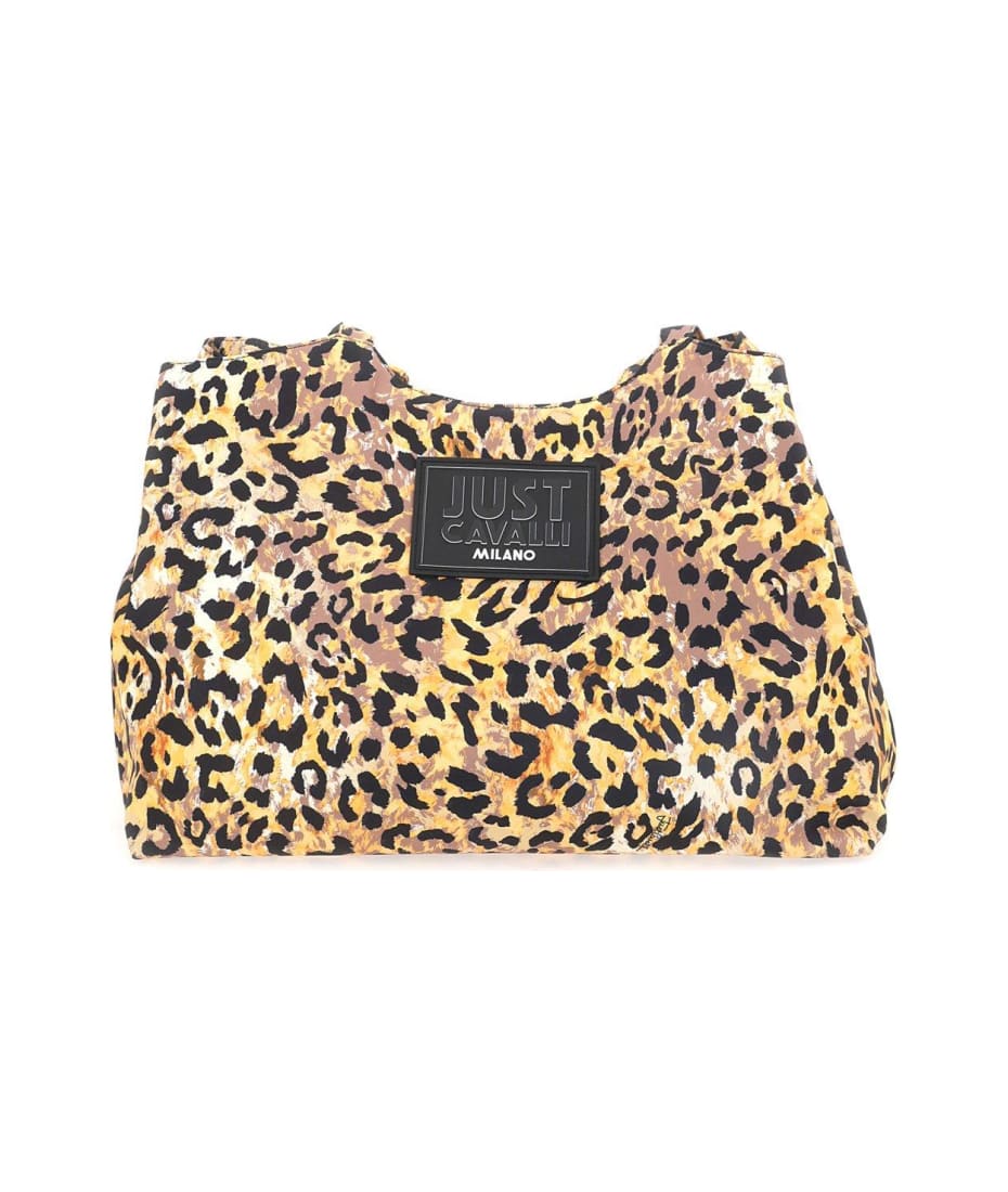 Just Cavalli Leopard Print Shoulder Bag | italist