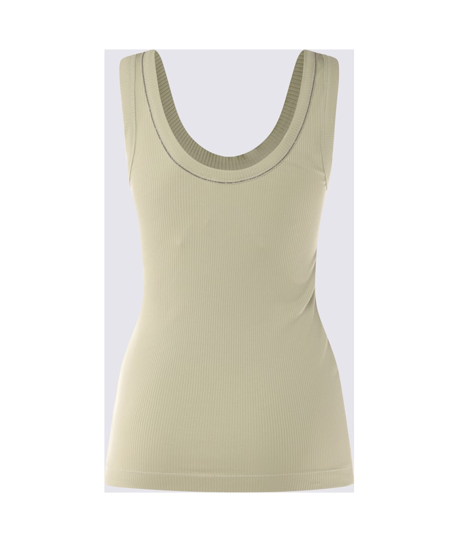 Tシャツ・カットソー BRUNELLO CUCINELLI Women Tops MG902FP100 C9738 GREEN Brunello Cucinelli BRUNELLO CUCINELLI Women Tops MG902FP100