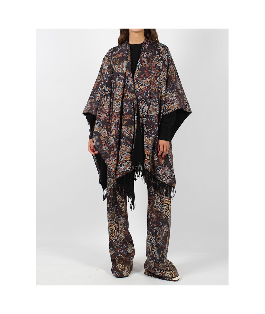 Etro Paisley Cape | italist