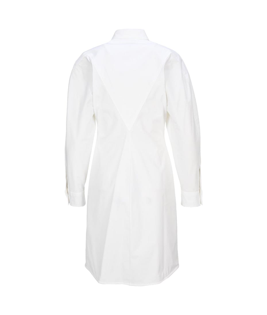 ワンピース BOTTEGA VENETA SS21 CHEMISIER DRESS (647409_VKIX09000) Bottega Veneta: Ready-to-Wear SS21 - 10 Magazine
