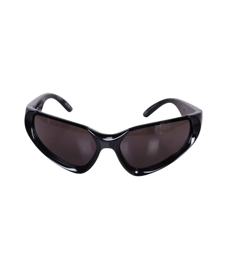 サングラス BALENCIAGA 'Xpander Rect' sunglasses (681941T0007 1000) Balenciaga Xpander Rect Sunglasses Black Acrylic