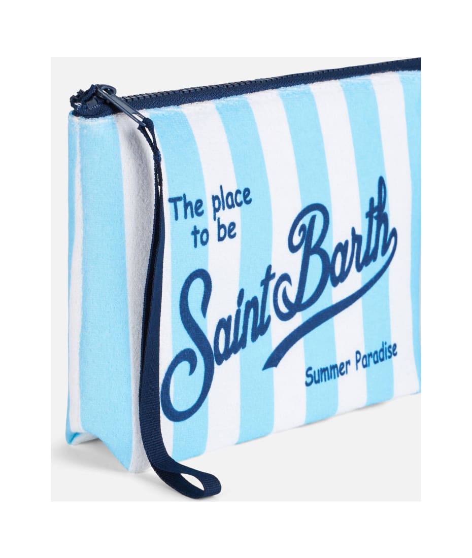 ショルダーバッグ MC2 SAINT BARTH Aline pochette with ice multi print Scuba Pochette Aperol x MC2 Saint Barth | Official Shop