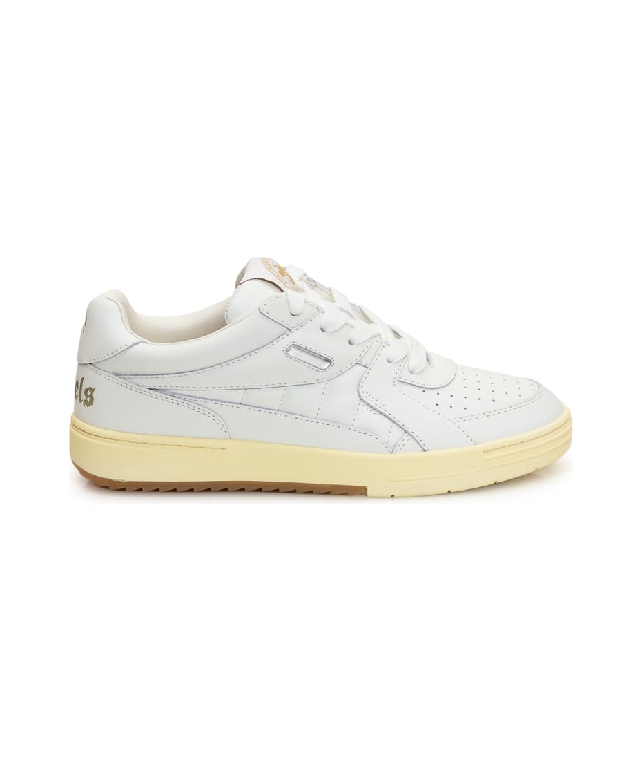 Palm Angels｜SNEAKERS (PWIA049F23LEA0020110) NEW Palm Angels Vulcanized Low Top Leather Sneakers size 39
