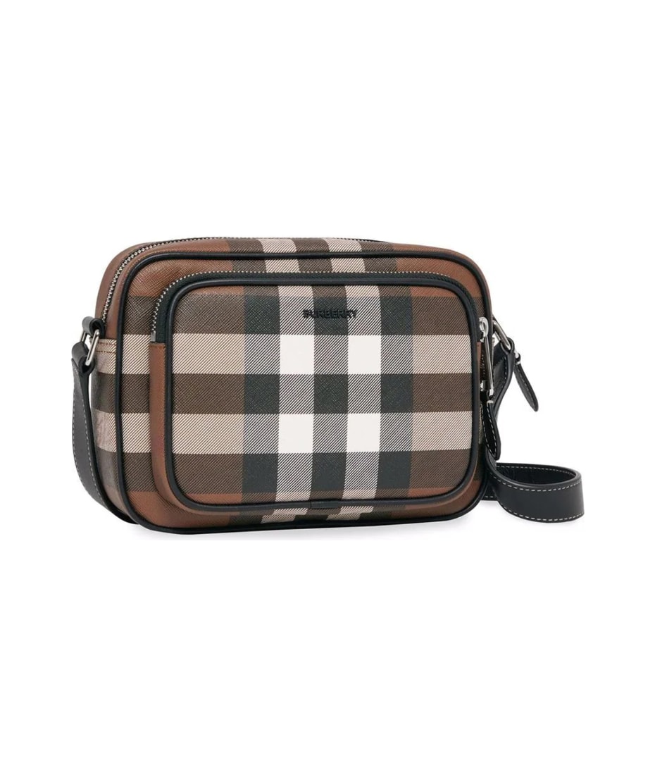 Small Alfred Messenger Bag in Dark Birch Brown - Men