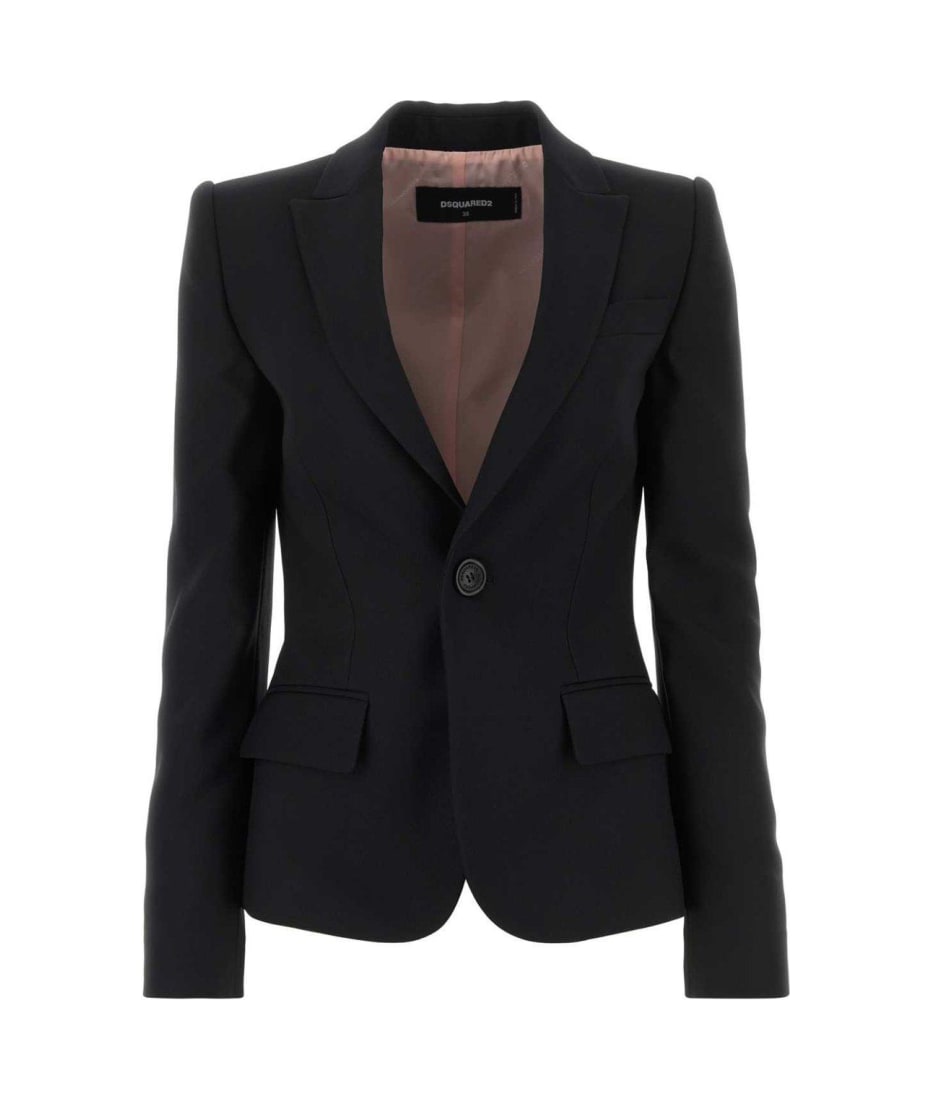 Dsquared2 Single-Breasted Blazer - Black