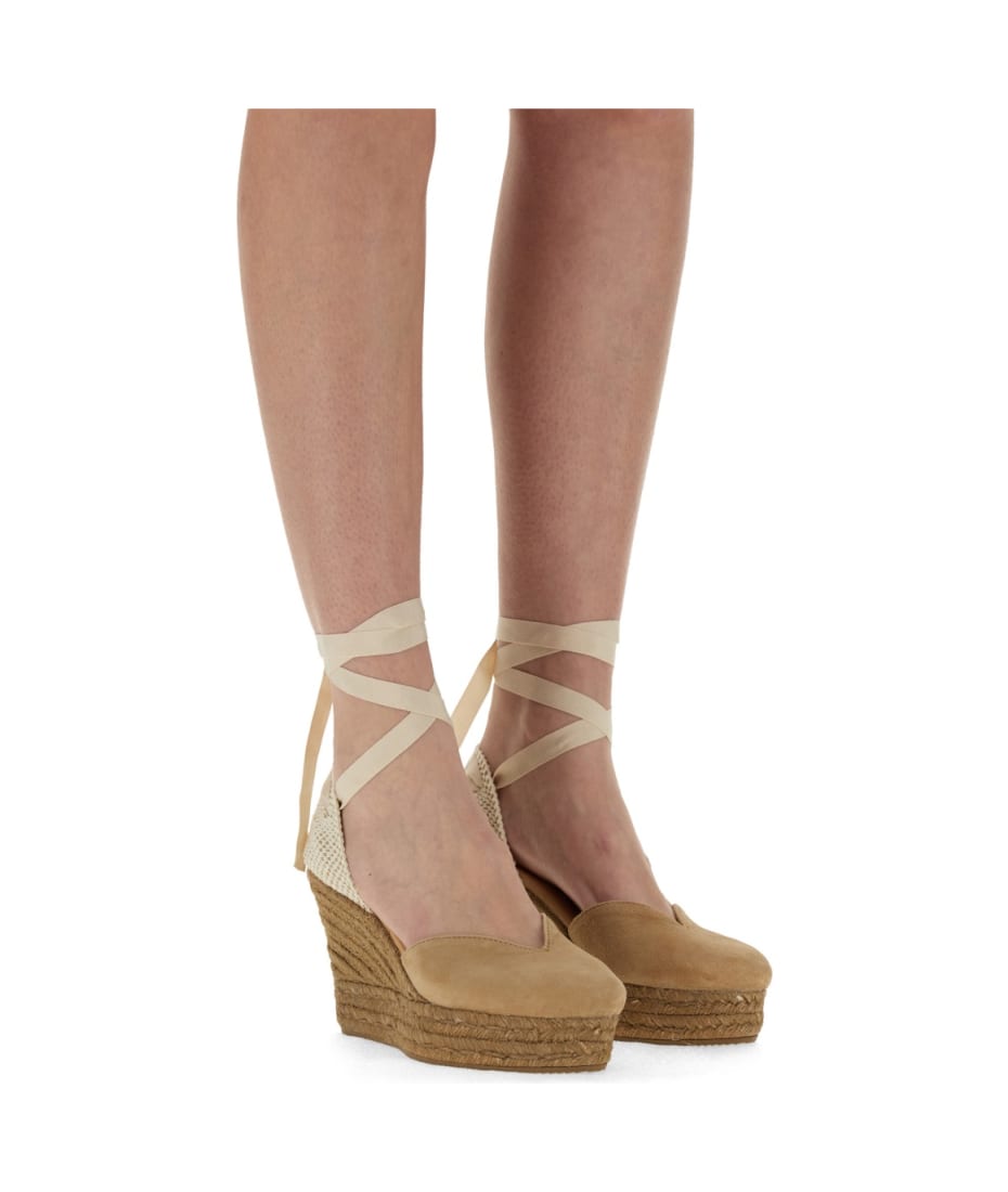 Manebi Wedge Espadrilles | italist