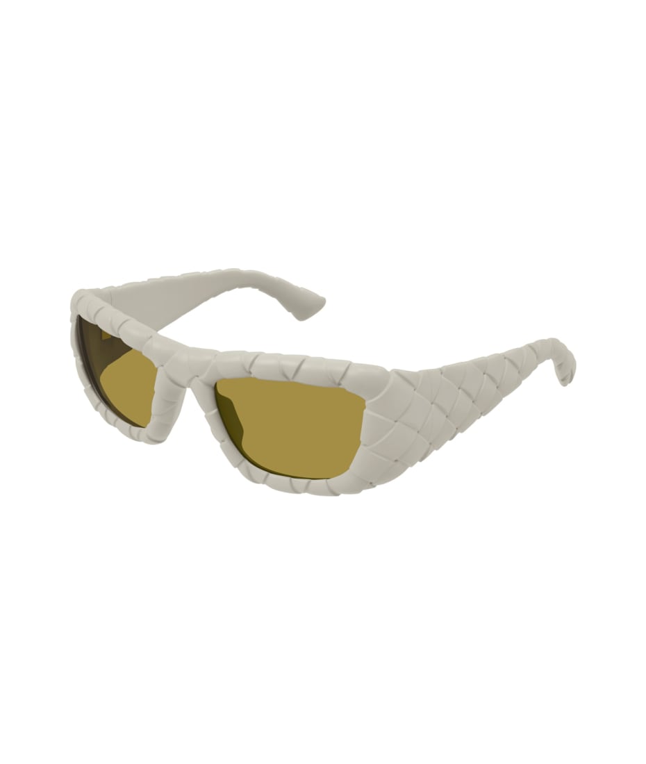 Bottega Veneta Eyewear Bv1303s Linea Unapologetic 006 Sunglasses - Bianco