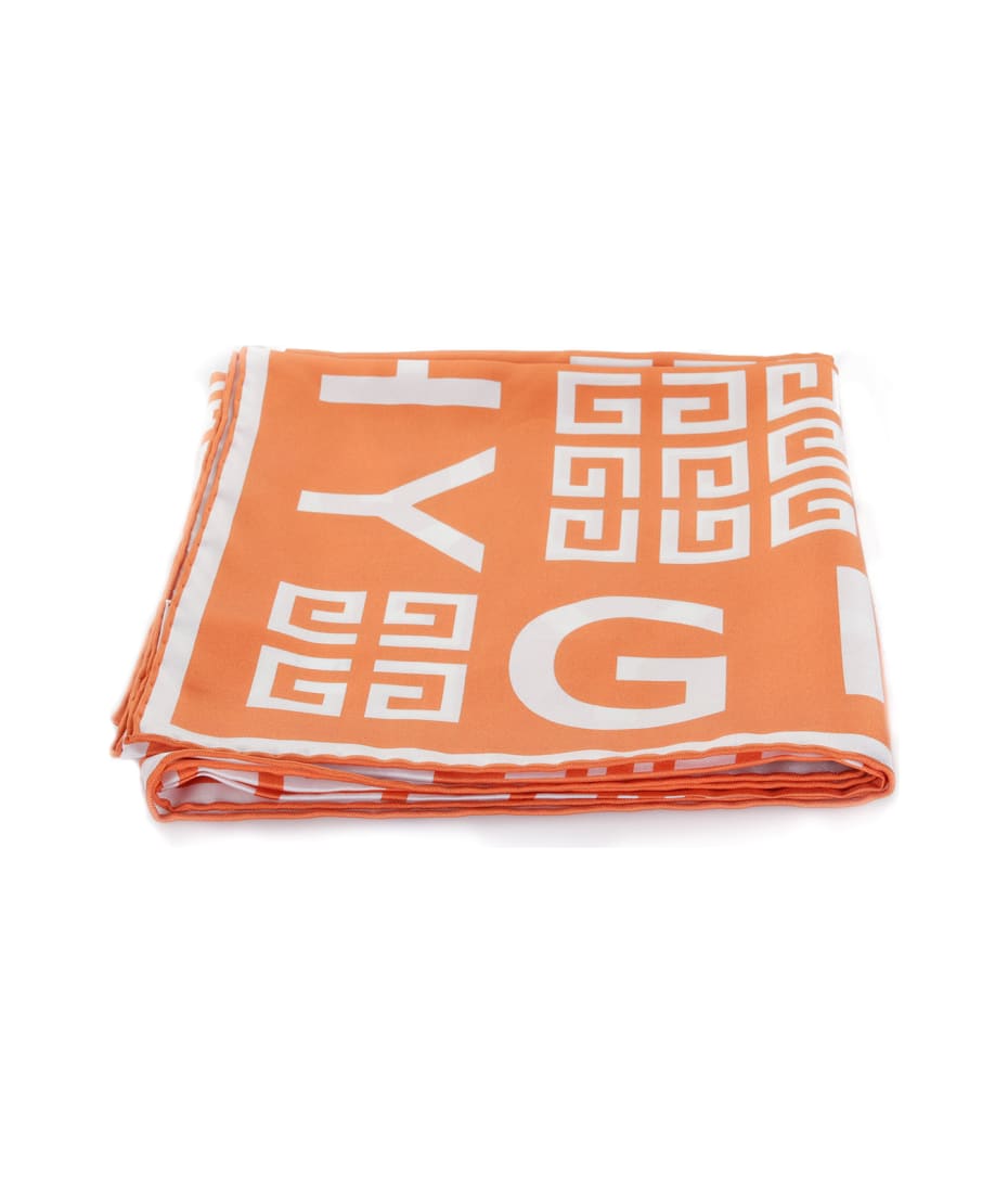 Givenchy 4G Monogram Silk Scarf