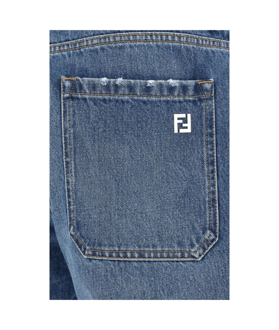 Fendi Denim Shorts | italist