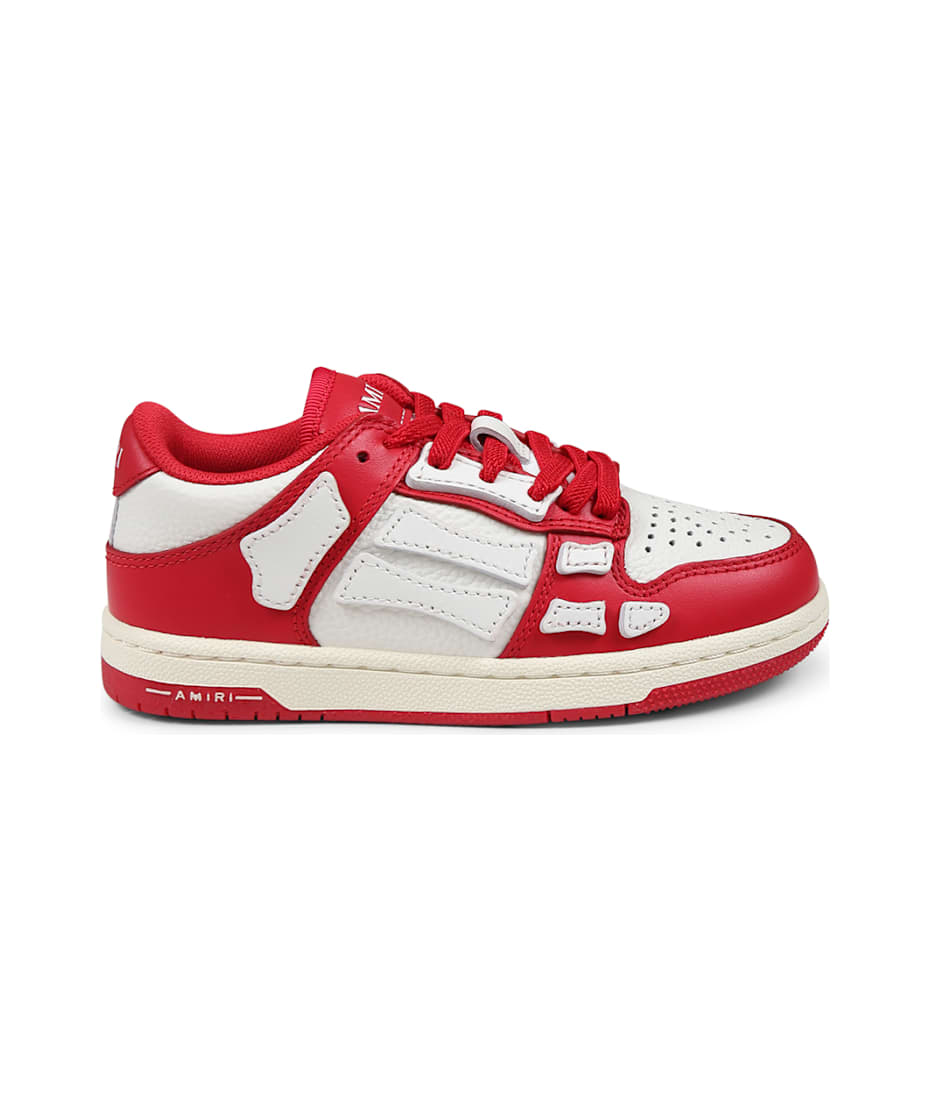 AMIRI Red Sneakers For Kids With Logo | italist