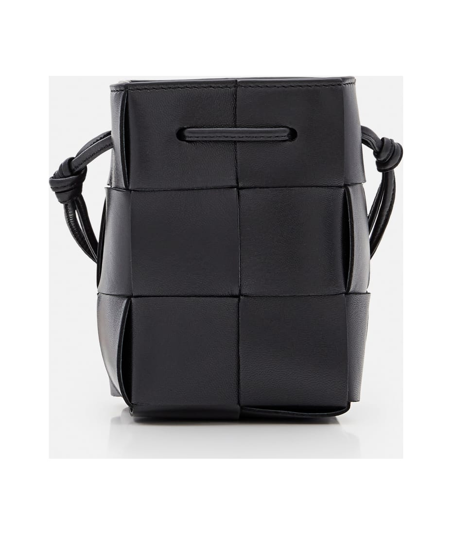 Bottega Veneta Mini Bucket Leather Shoulder Bag