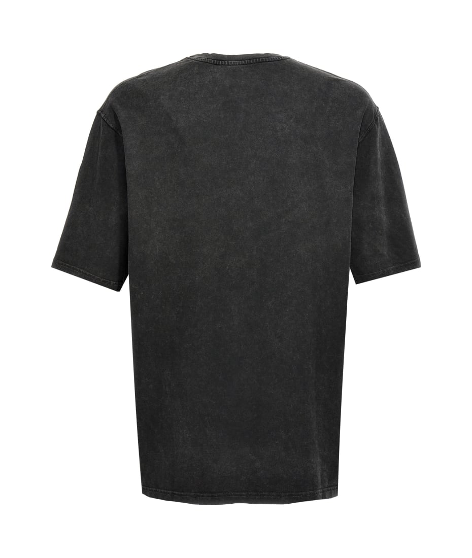 ★A-COLD-WALL★ Overdye Logo Short Sleeve T-Shirt Onyx ACWMT A-COLD-WALL* Men's Overdye Logo T-Shirt in Onyx A-Cold-Wall*