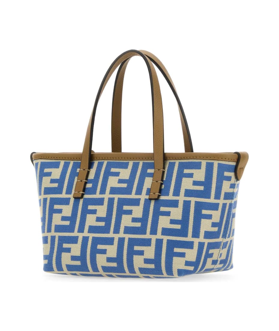 【関税&送料込】Fendi Embroidered Fabric Small Roll Reversib Fendi Embroidered Fabric Small Roll Reversible Shopping Bag